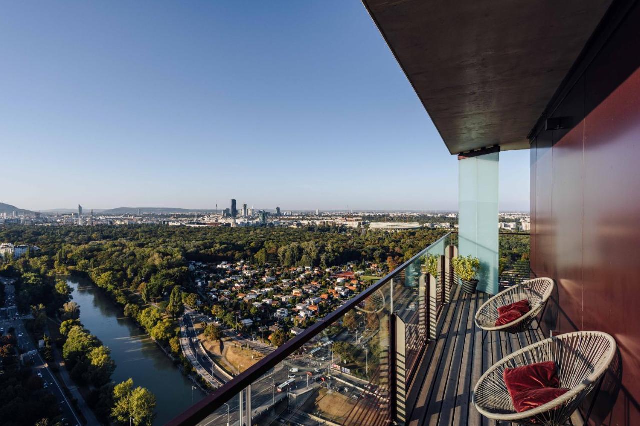 Design Apartment With Amazing View Over Vienna 2 Exterior photo